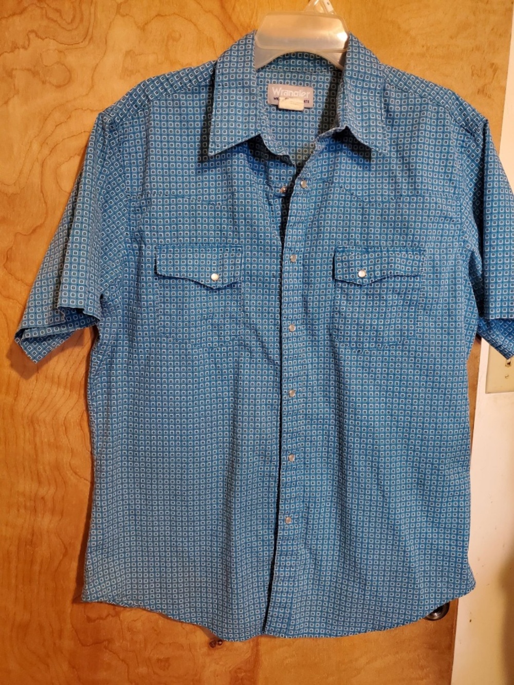 Mens western shirt by wrangler
